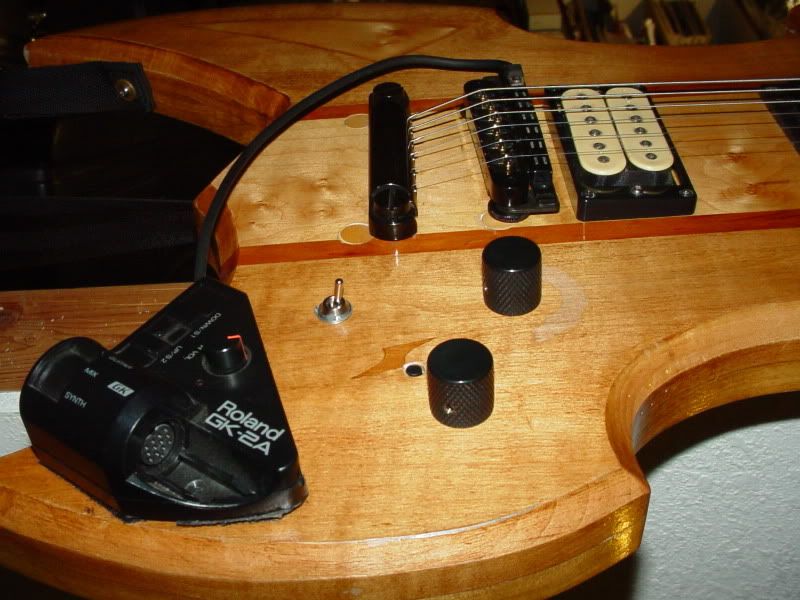 Custom 3voice guitar ELECTRIC/ACOUSTIC/SYNTH Jemsite