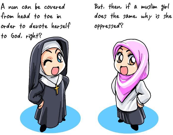 cute anime muslimah