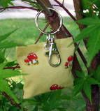 Mushrooms Galore Whiffy Bean Bag Keychain- You Pick Scent