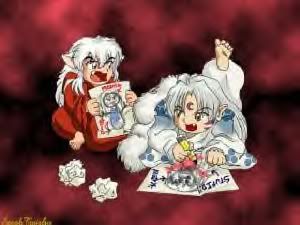 Inuyasha and Sesshomaru