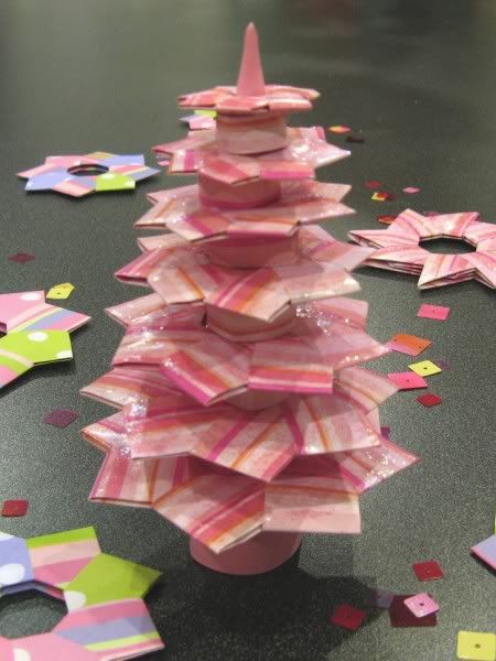 Tutorial - Origami Xmas Tree - Jimjams