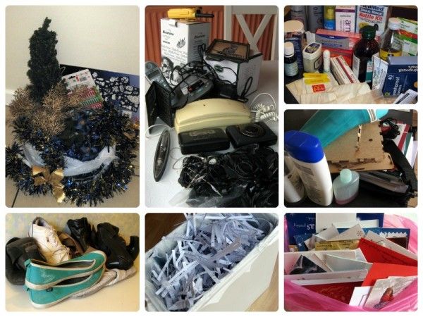 Photo Collage - De-cluttering Week 1