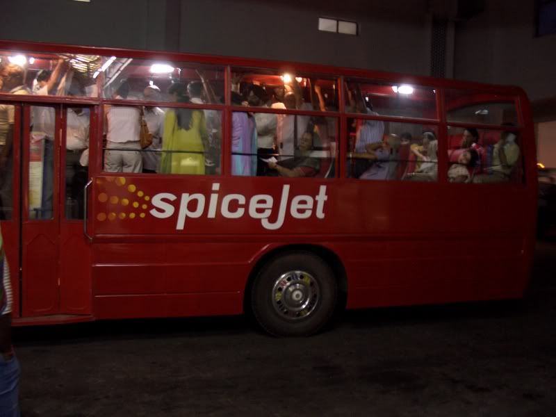 interior of spicejet