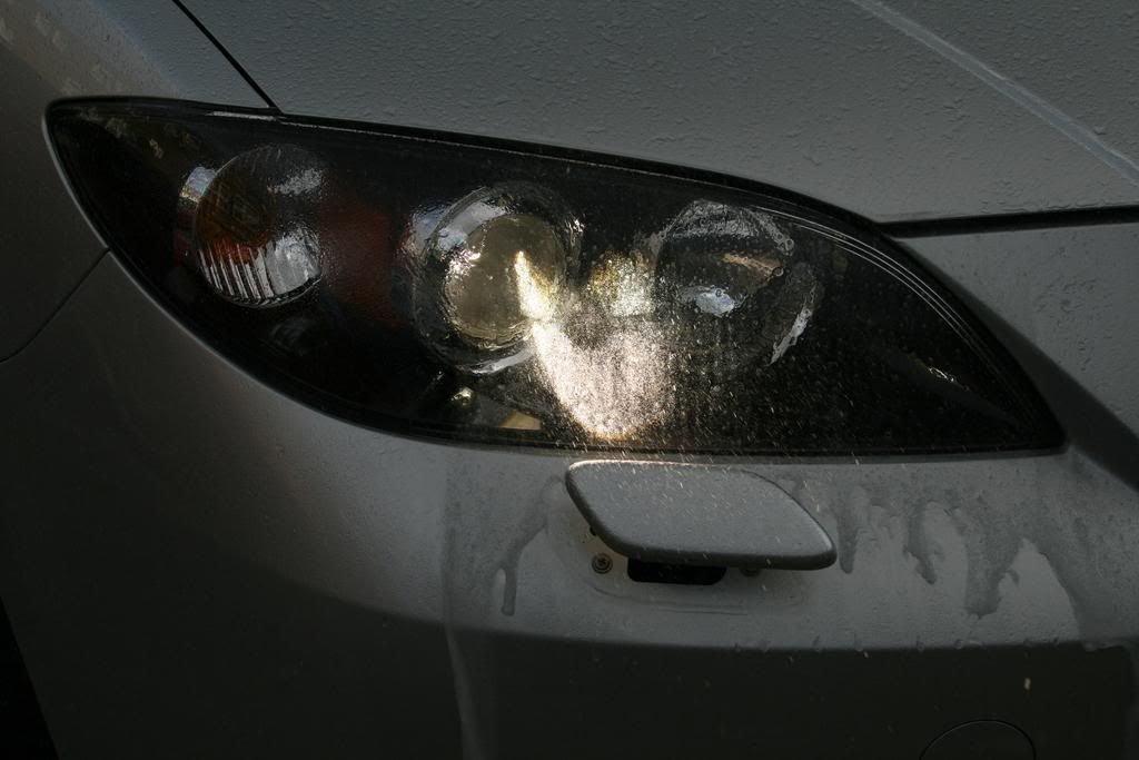 mazda 3 headlight washer cover