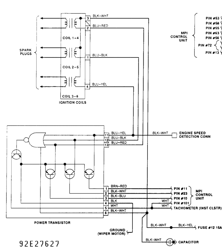 1993 Dodge Stealth Wiring Diagram - diagram poligon