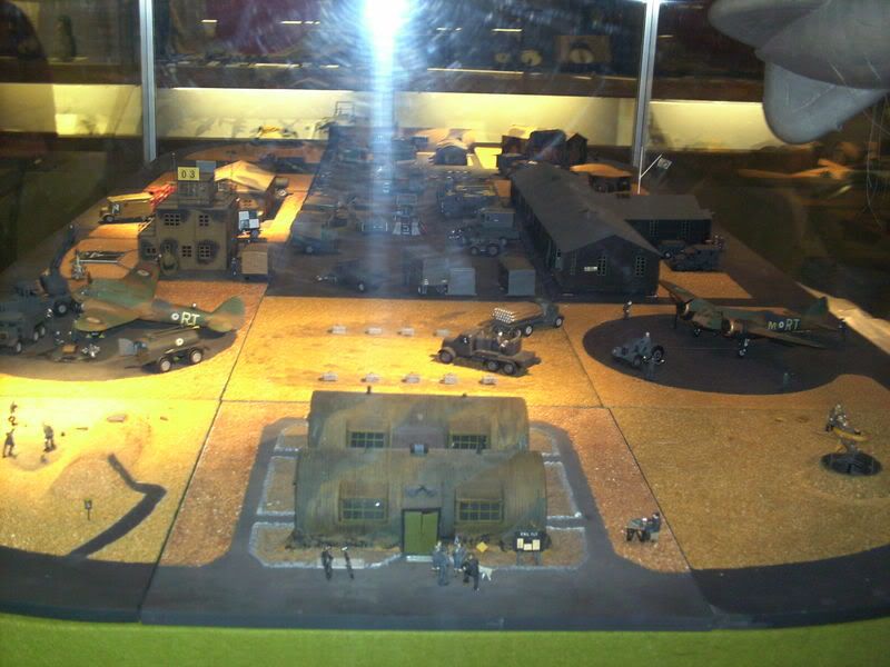 raf airfield diorama