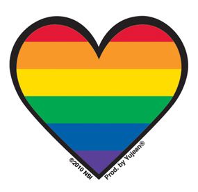 Love Heart Rainbow