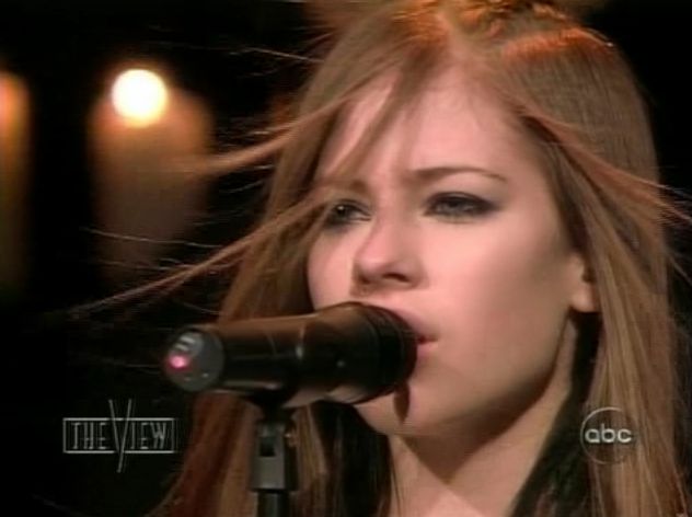 When Avril was but a kid she sang at church But instead of old hymns in 