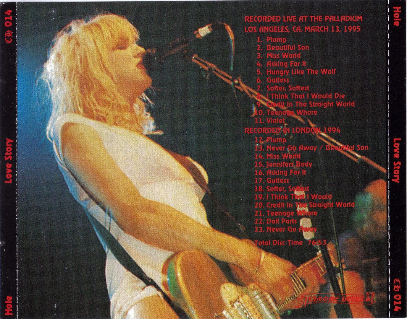 Hole - Reading Festival + Hollywood Palladium 1994 - Pre-FM - Love Story CD preview 4