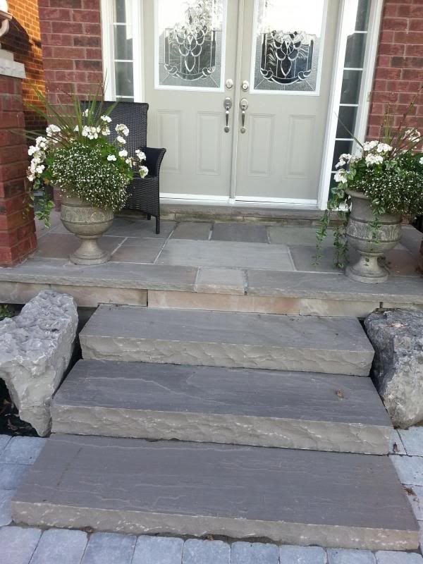 Leaking flagstone on porch? DIY Home Improvement Forum
