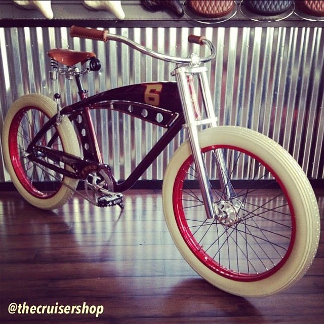 Felt Deep 6 with the help from " The Cruiser Shop" Rat Rod Bikes