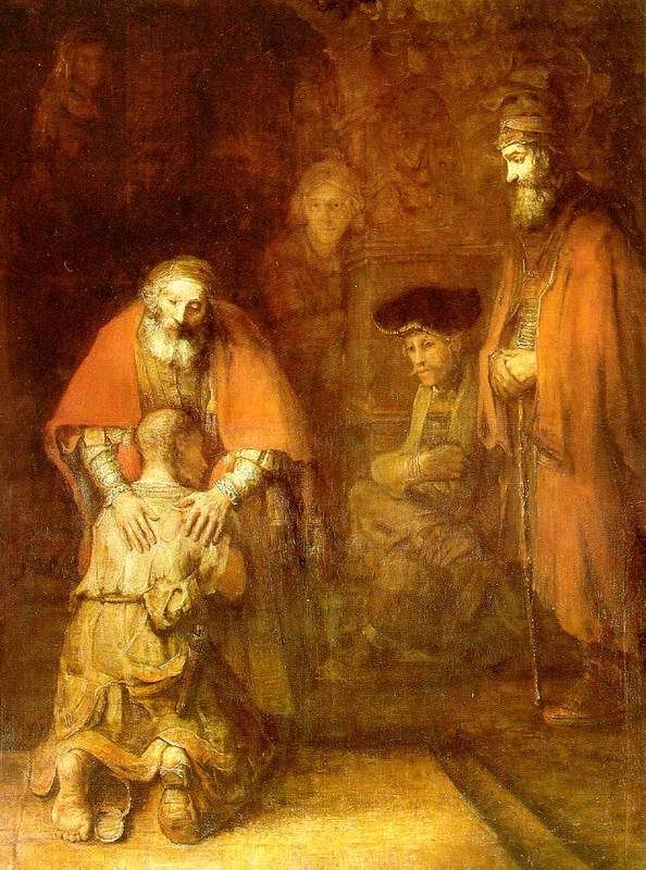 Rembrandt's Prodigal Son Pictures, Images and Photos