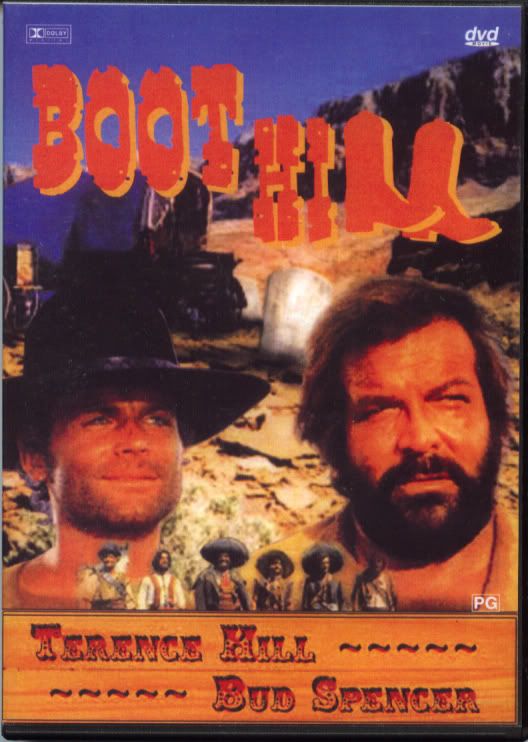 Boot Hill was the first movie where Bud Spencer and Terence Hill teamed up
