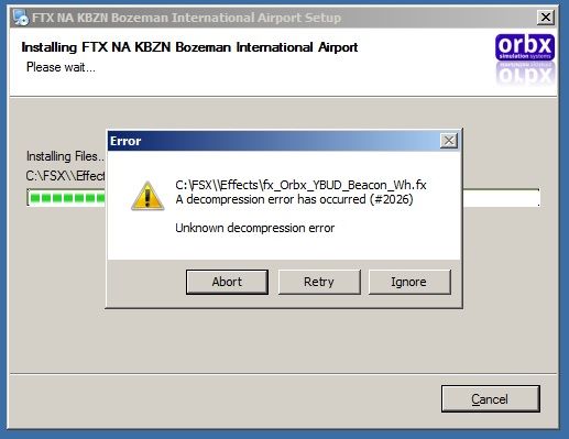 FSX ORBX FTX US KBZN Bozeman International Airport Generator Online