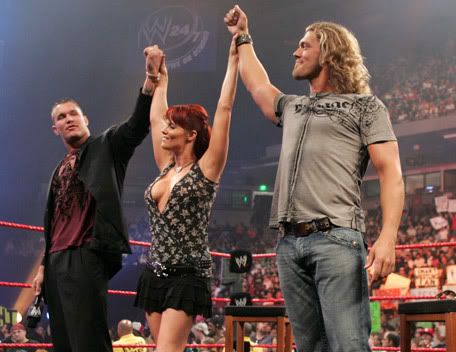 lita and edge. fan of orton lita and edge