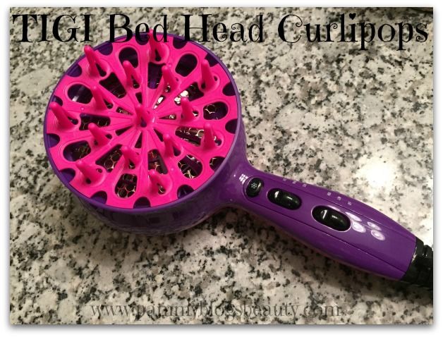Pammy Blogs Beauty The Cutest Diffuser Hair Dryer Tigi Bed Head Curlipops
