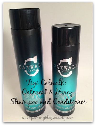 Pammy Blogs Beauty Have A Good Hair Day Tigi S Catwalk Oatmeal Honey Shampoo And Conditioner