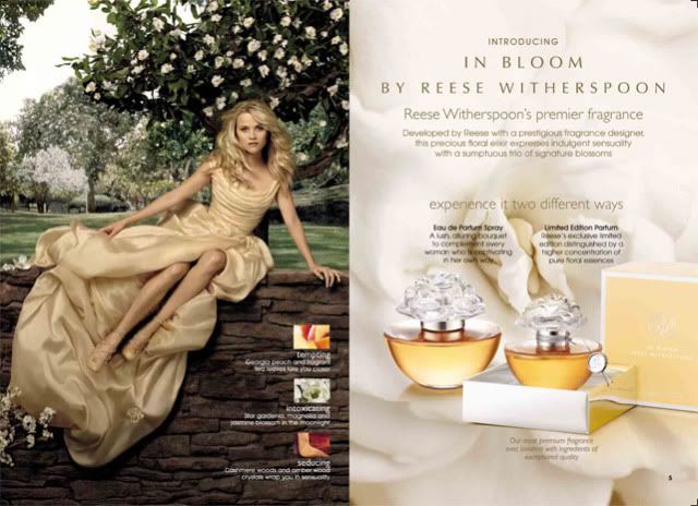 Reese Witherspoon Promotes Avon Perfume. In This Photo: Reese Witherspoon