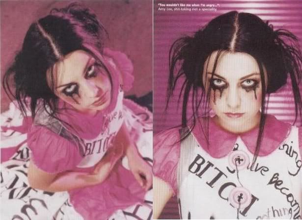Basiclly i saw it on amy lee the singer of evanescence and loved it so 