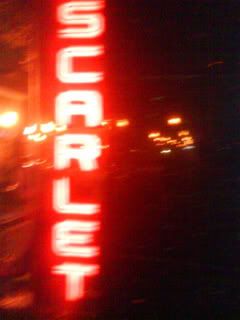 Scarlet Bar.