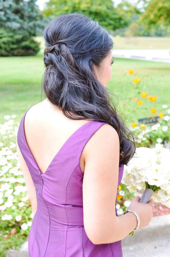 side do hairstyle cascading curls