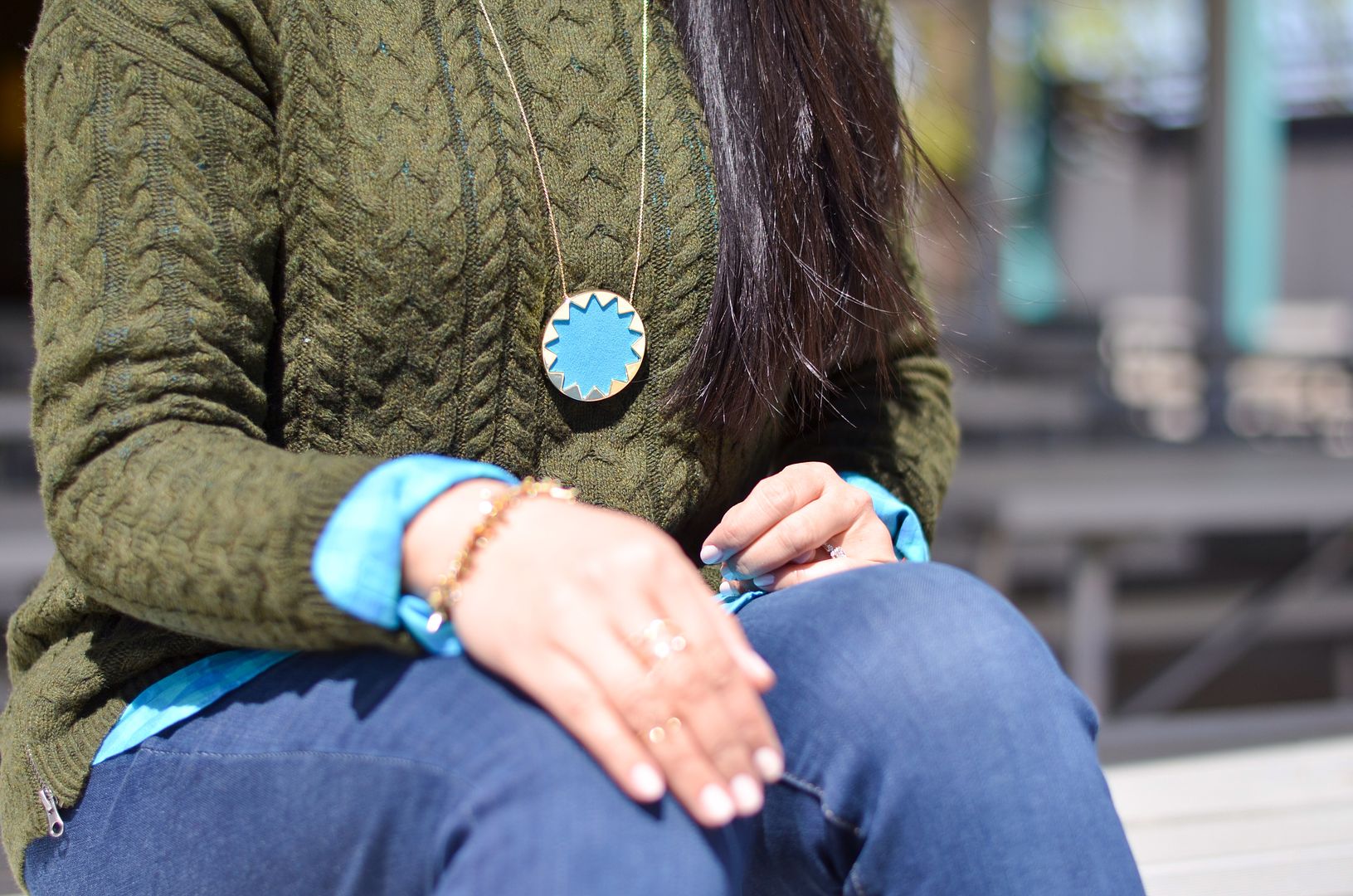 olive and turquoise pairing for spring
