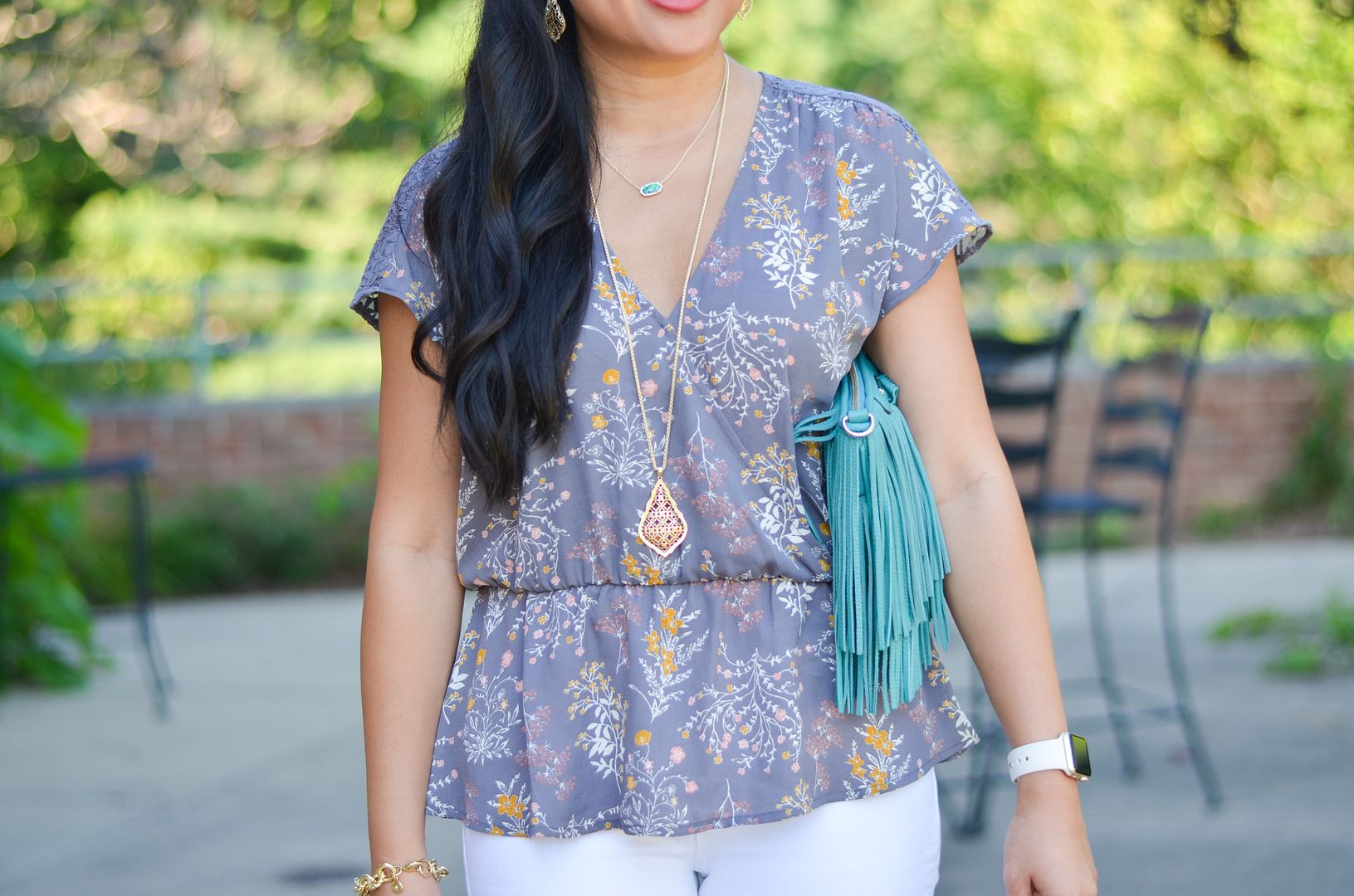 Nordstrom Anniversary Sale, Leith Floral Print Surplice top