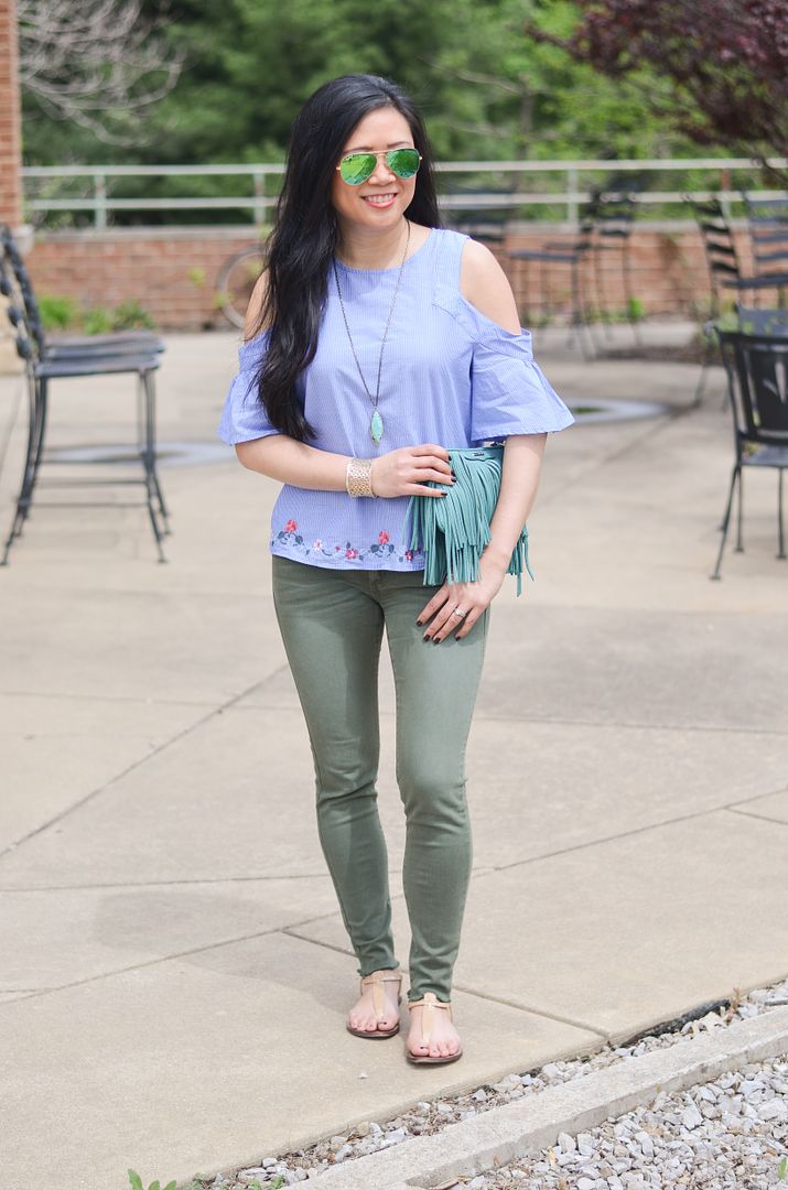 How to style olive pants