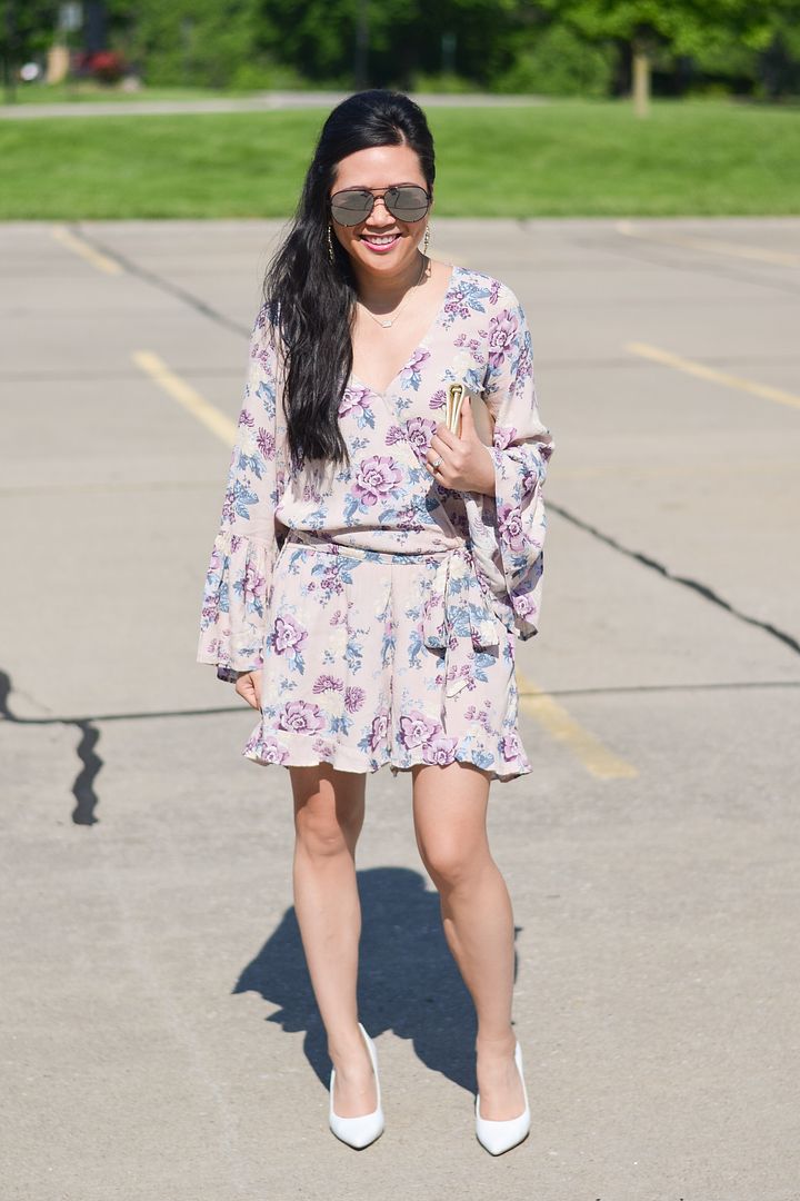 How to style a floral romper