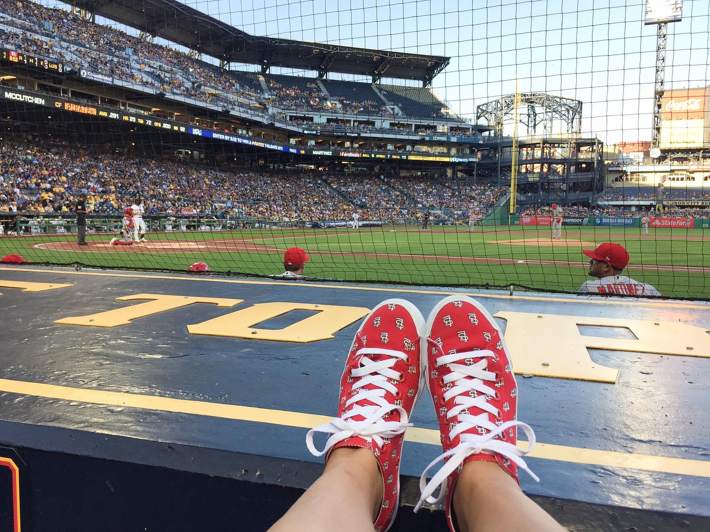 Row One MLB sneakers