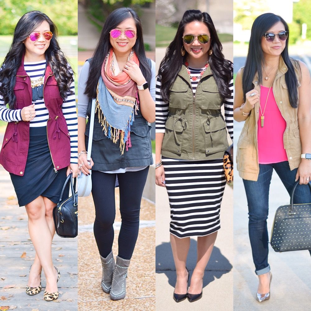 How to style a utility vest, utility vest outfits