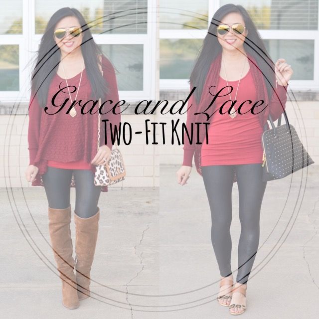 Grace and Lace two fit knit