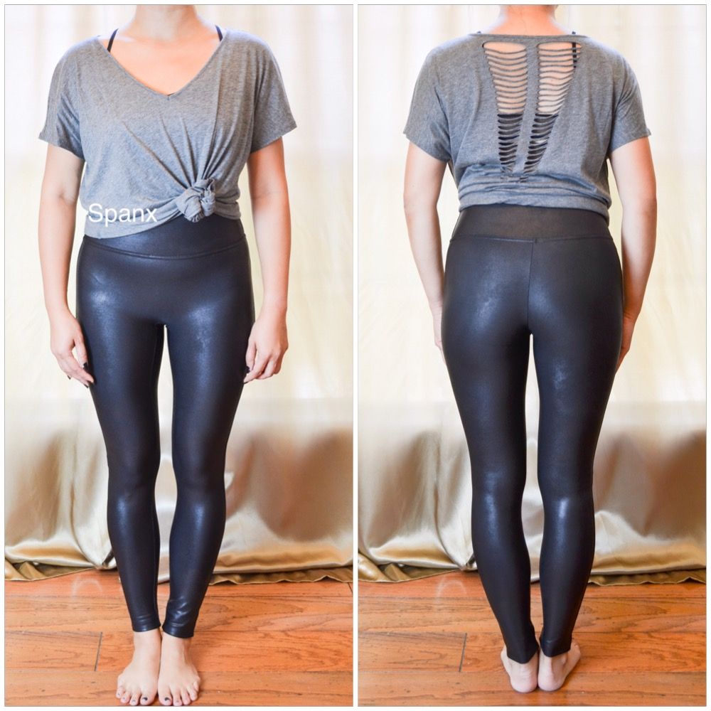 Spanx Faux Leather Leggings review