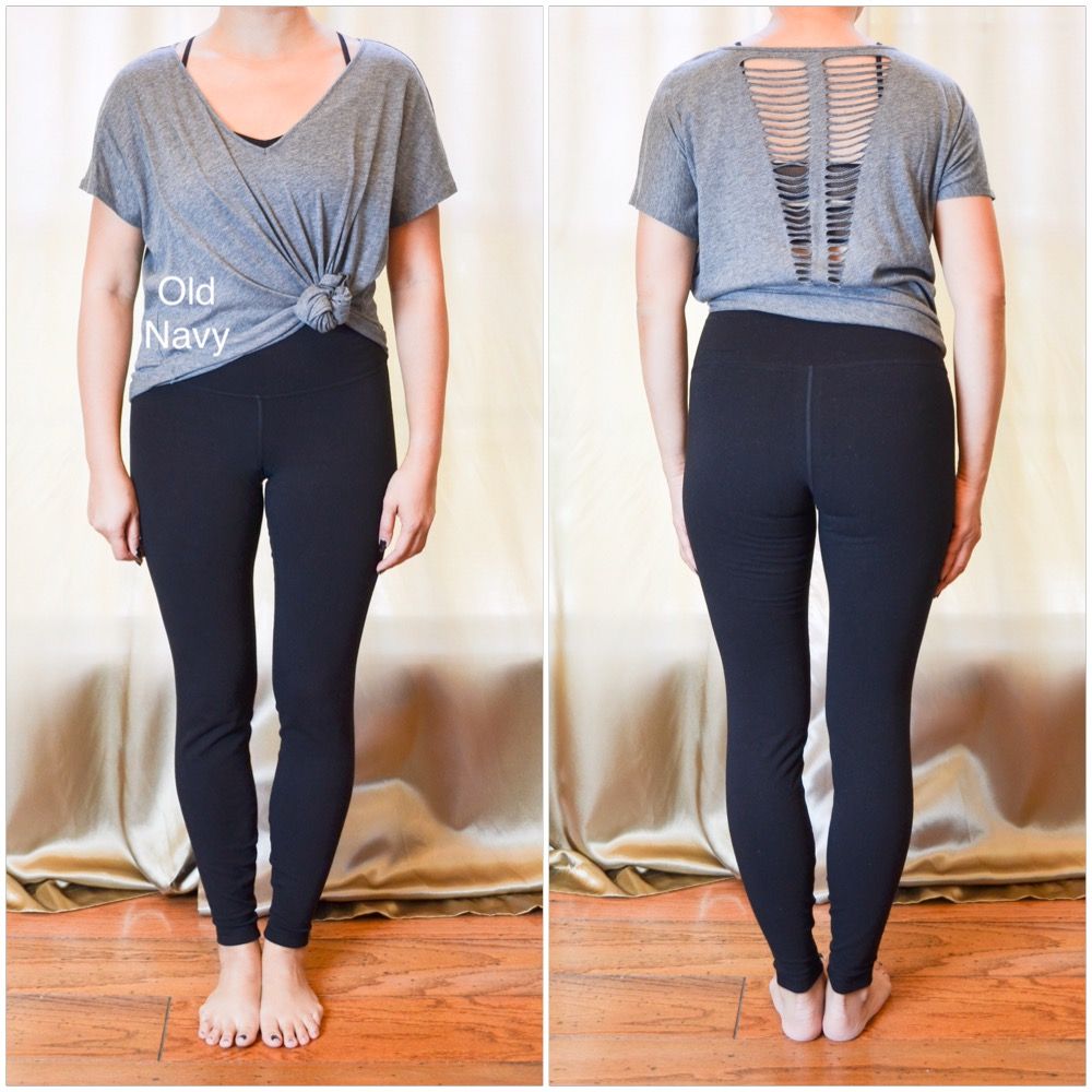 Old Navy Go-Dry Mid-Rise Yoga Legging review
