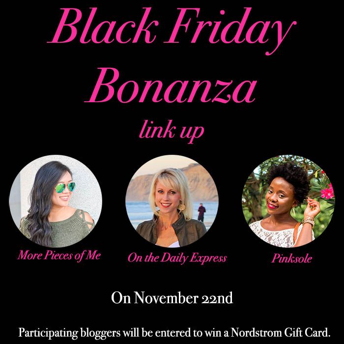 Black Friday Bonanza link up button