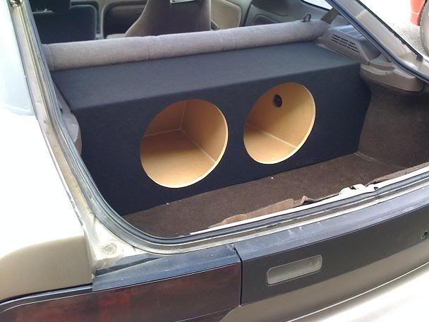 Nissan 240sx custom sub box #7