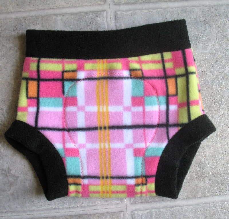 Wobbly Plaid Custom Fleece Soaker Wobbly Plaid Custom Fleece Soaker