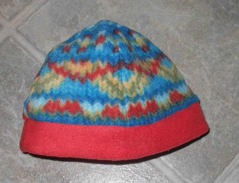 Winter Sweater Fleece Hat: 6-12m Winter Sweater Fleece Hat: 6-12m