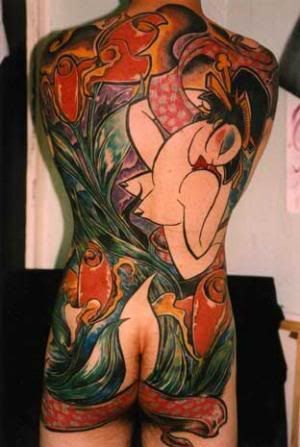 Full back tatoo Pictures, Images and Photos