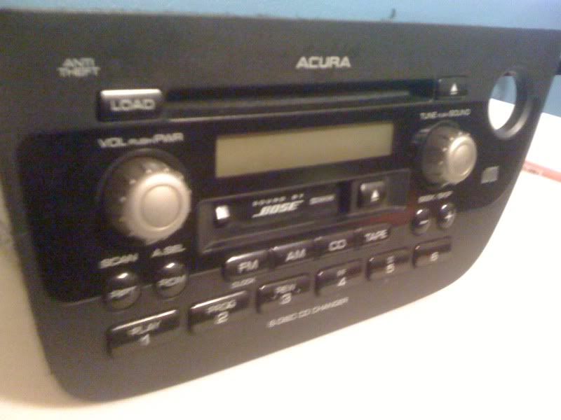 05 RSX Type S Stock Bose Radio w/security code Acura RSX, ILX and