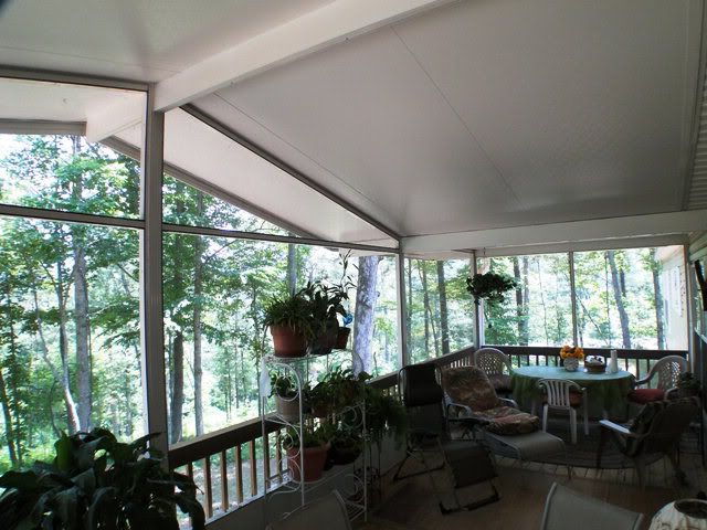 This home has 180 degree mountain views in the winter and a tremendous screened and covered deck, Franklin NC Free MLS Search, Franklin NC Homes for Sale