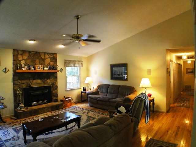 All rooms are bright and cheerful, Franklin NC Log Cabins for Sale, Blue Ridge Mountain Properties