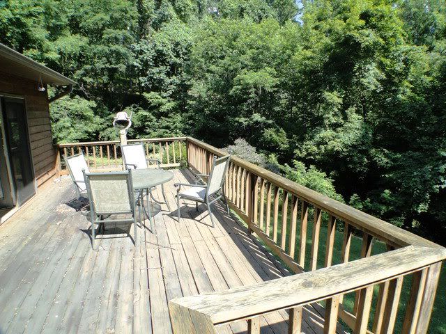 Peaceful views and lots of decking, Keller Williams Franklin NC, Bald Head the Realtor, John Becker