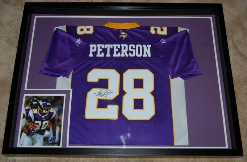 michaels jersey frame cost