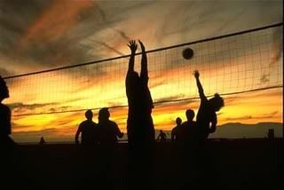 beach volleyball