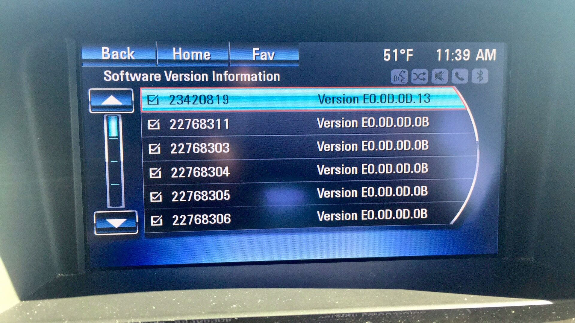 Current MyLink software version? Chevrolet Cruze Forums