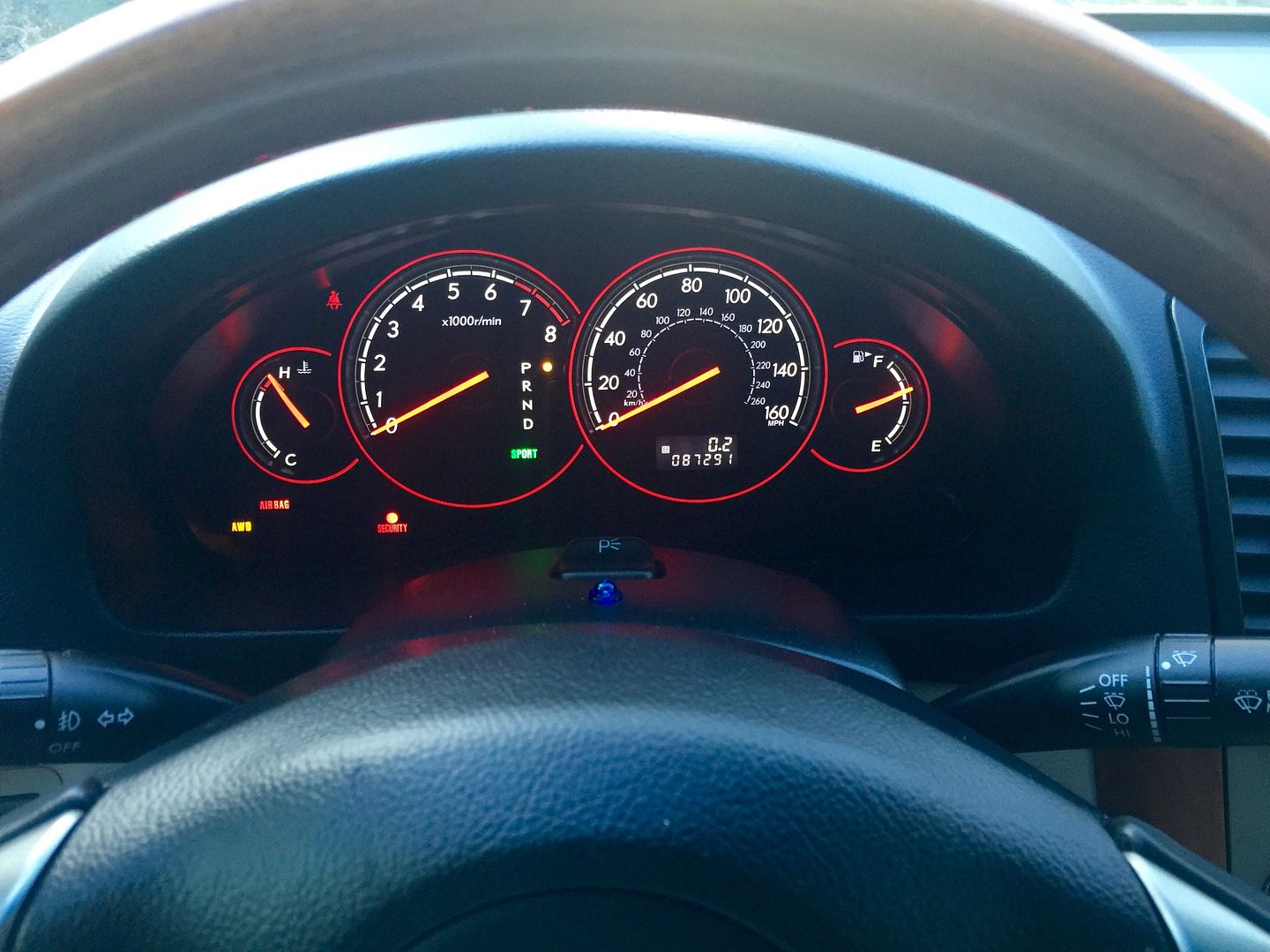 ER HC Code on Odometer Page 2 Subaru Legacy Forums