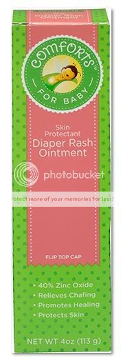 Comforts Baby Diaper Rash Ointment Zinc Oxide Cream 40% USA  