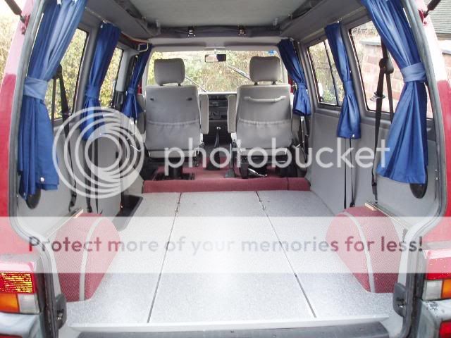 RIB bed/seat on sliding rails | VW T4 Forum - VW T5 Forum