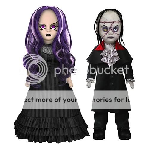 Living Dead Doll Scary Tales Beauty and the Beast Collector Dolls Set 